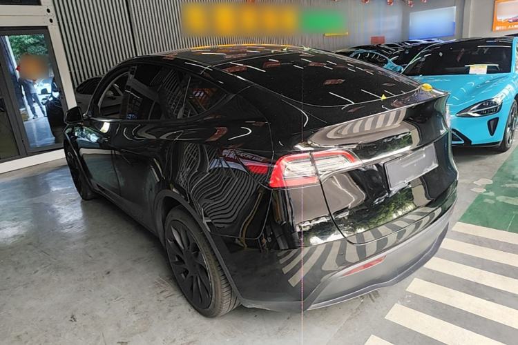 Used Tesla Model Y 2022 Rear-Wheel-Drive Version Rear Left 45 Deg