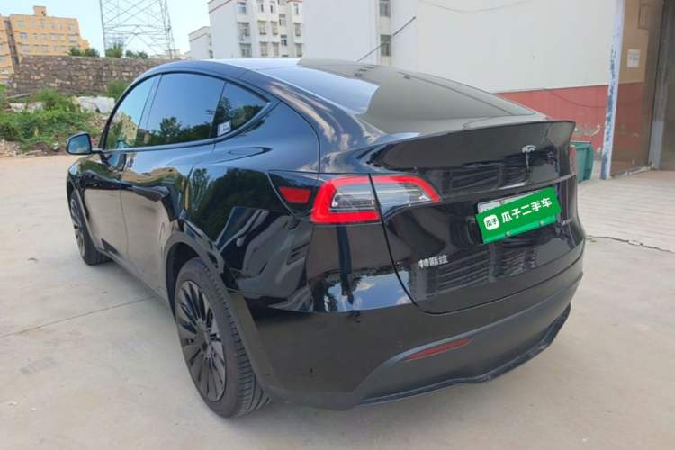 Used Tesla Model Y 2022 Revised Version Rear-Wheel Drive Rear Left 45 Deg