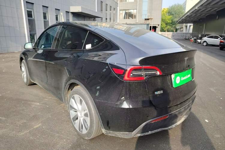 Used Tesla Model Y 2022 Revised Version Rear-Wheel Drive Rear Left 45 Deg