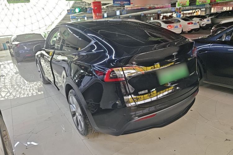 Used Tesla Model Y 2022 Revised Version Long-Range All-Wheel Drive Rear Left 45 Deg