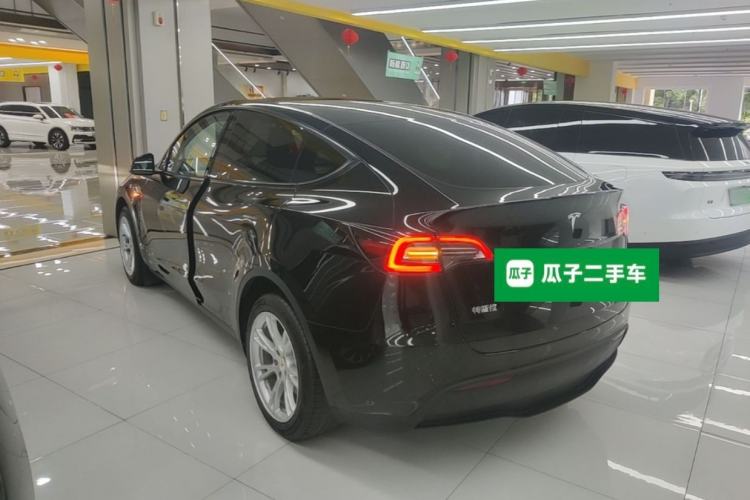 Used Tesla Model Y 2022 Revised Version Long-Range All-Wheel Drive Rear Left 45 Deg