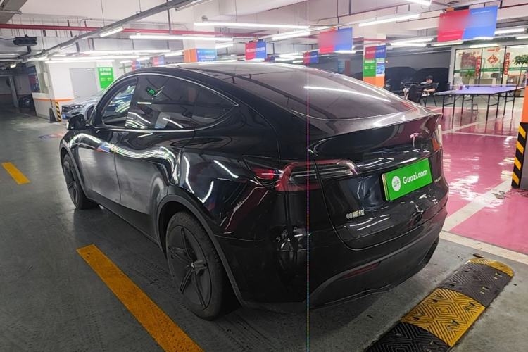 Used Tesla Model Y 2022 Revised Version Rear-Wheel Drive Rear Left 45 Deg