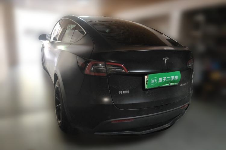 Used Tesla Model Y 2022 Revised Version Long-Range All-Wheel Drive Rear Left 45 Deg