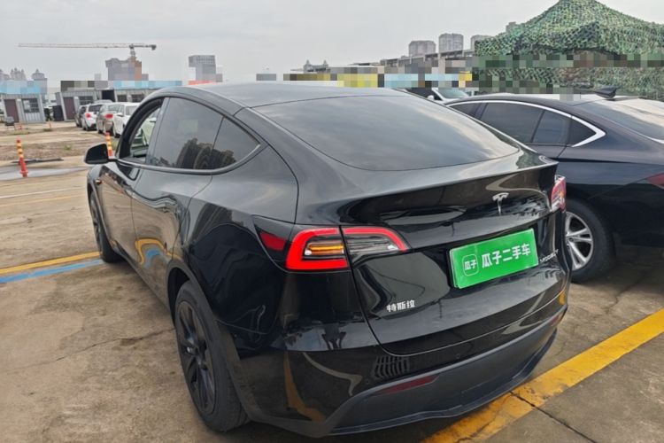 Used Tesla Model Y 2022 Revised Version Rear-Wheel Drive Rear Left 45 Deg