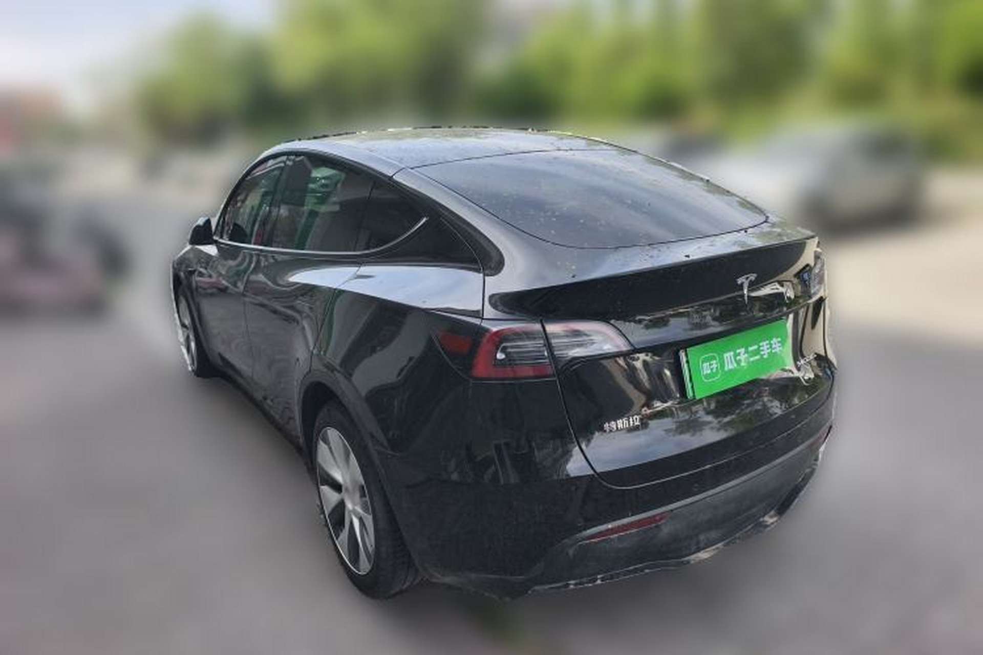 Used Tesla Model Y 2022 Rear-Wheel-Drive Version Rear Left 45 Deg