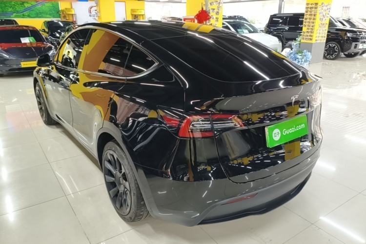 Used Tesla Model Y 2022 Rear-Wheel-Drive Version Rear Left 45 Deg