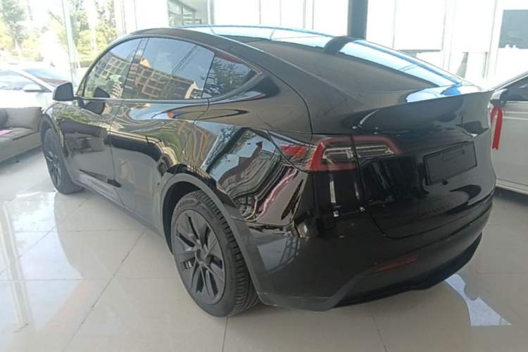 Used Tesla Model Y 2022 Revised Version Rear-Wheel Drive Rear Left 45 Deg