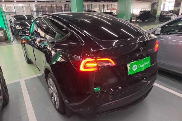 Used Tesla Model Y 2022 Revised Version Long-Range All-Wheel Drive Rear Left 45 Deg