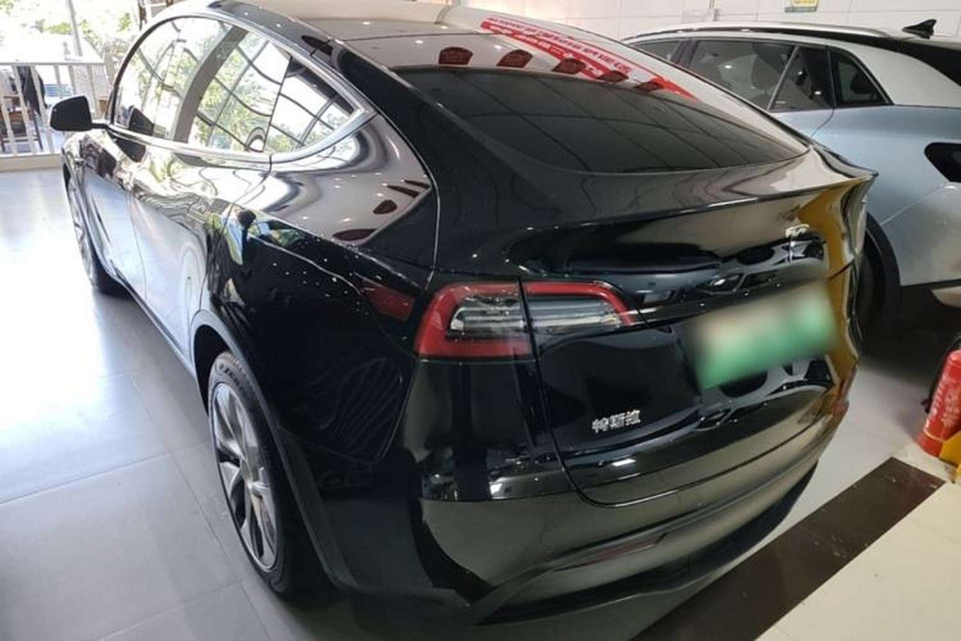 Used Tesla Model Y 2022 Revised Version Rear-Wheel Drive Rear Left 45 Deg