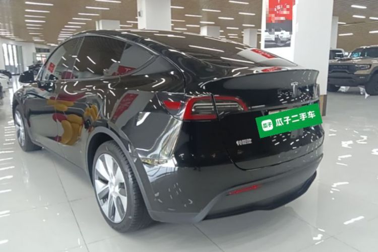 Used Tesla Model Y 2022 Revised Version Rear-Wheel Drive Rear Left 45 Deg