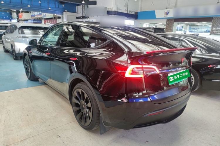 Used Tesla Model Y 2022 Revised Version Rear-Wheel Drive Rear Left 45 Deg