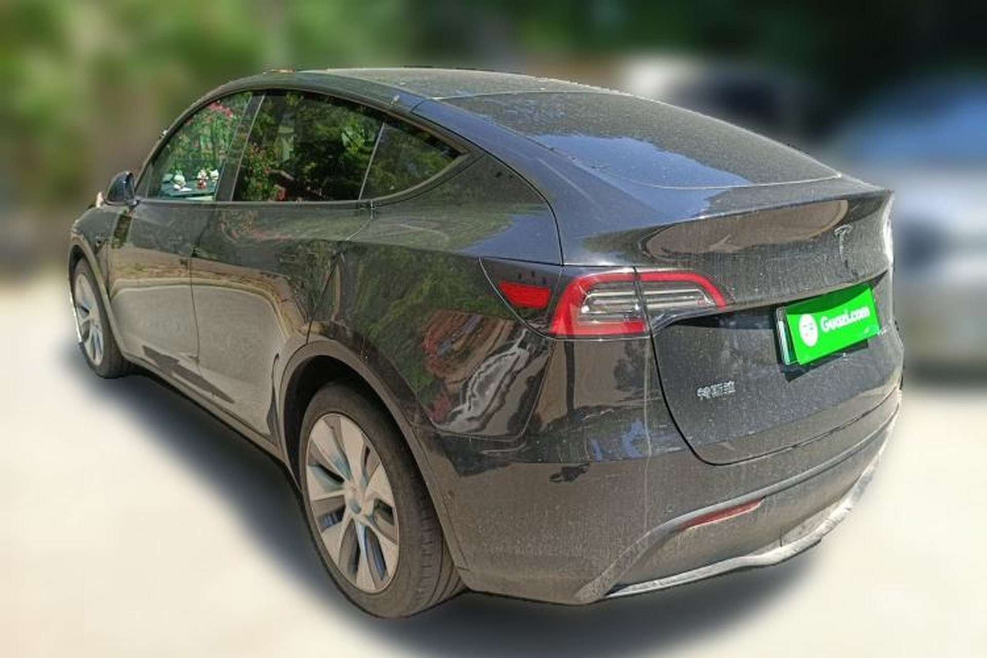 Used Tesla Model Y 2022 Revised Version Rear-Wheel Drive Rear Left 45 Deg