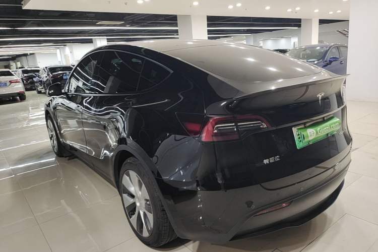 Used Tesla Model Y 2022 Revised Version Rear-Wheel Drive Rear Left 45 Deg