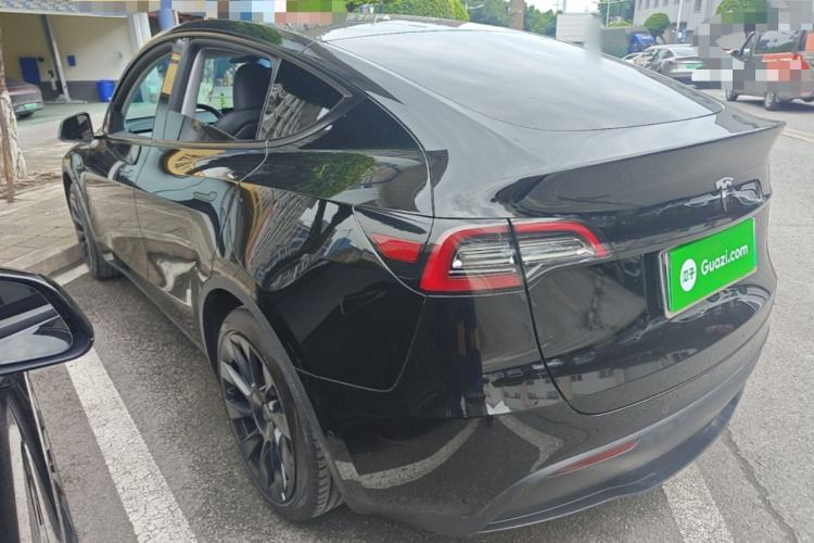 Used Tesla Model Y 2022 Revised Version Long-Range All-Wheel Drive Rear Left 45 Deg