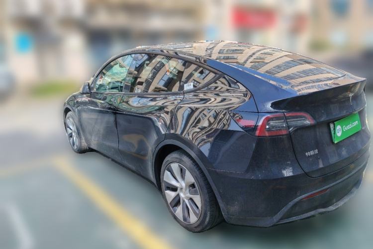 Used Tesla Model Y 2022 Rear-Wheel-Drive Version Rear Left 45 Deg