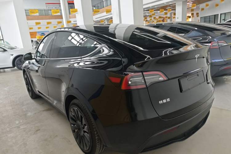 Used Tesla Model Y 2022 Revised Version Rear-Wheel Drive Rear Left 45 Deg