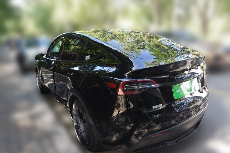 Used Tesla Model Y 2022 Rear-Wheel-Drive Version Rear Left 45 Deg