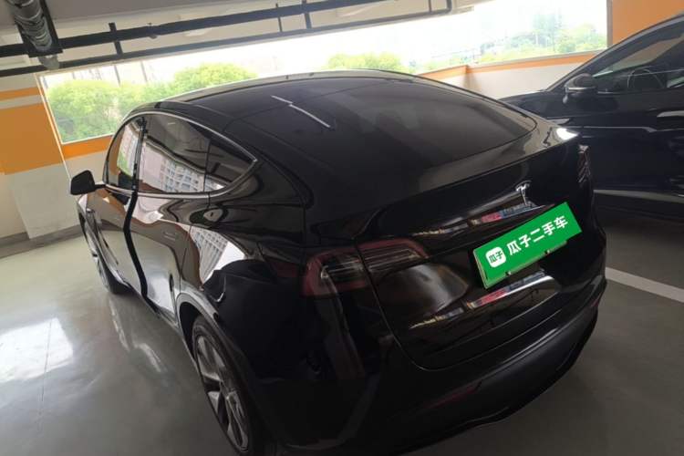 Used Tesla Model Y 2022 Revised Version Rear-Wheel Drive Rear Left 45 Deg
