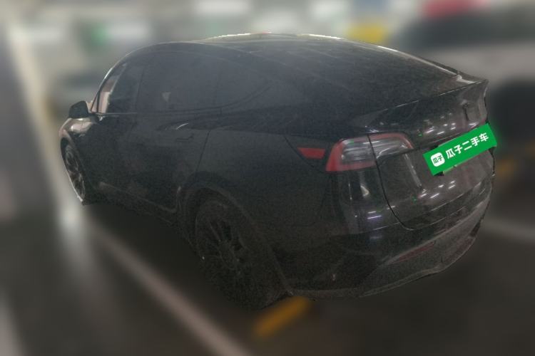 Used Tesla Model Y 2022 Revised Version Rear-Wheel Drive Rear Left 45 Deg
