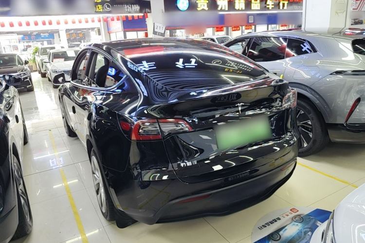 Used Tesla Model Y 2022 Revised Version Rear-Wheel Drive Rear Left 45 Deg