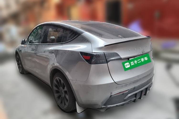 Used Tesla Model Y 2022 Long-Range All-Wheel-Drive Version Rear Left 45 Deg