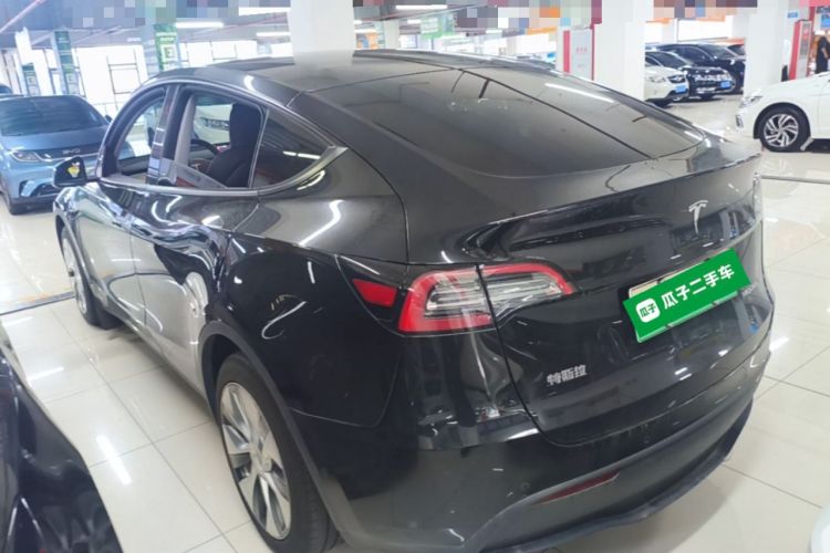 Used Tesla Model Y 2022 Rear-Wheel-Drive Version Rear Left 45 Deg