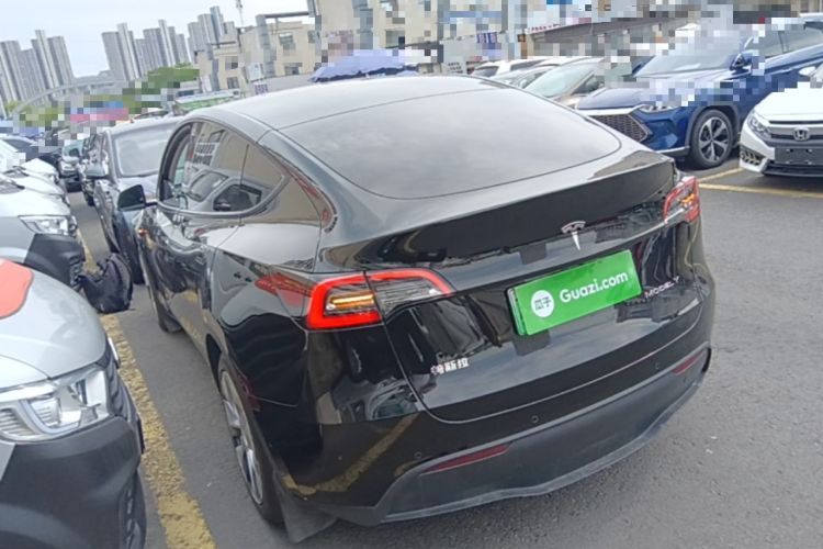 Used Tesla Model Y 2022 Revised Version Rear-Wheel Drive Rear Left 45 Deg