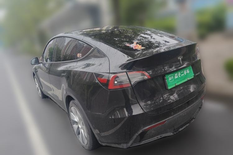 Used Tesla Model Y 2022 Revised Version Rear-Wheel Drive Rear Left 45 Deg
