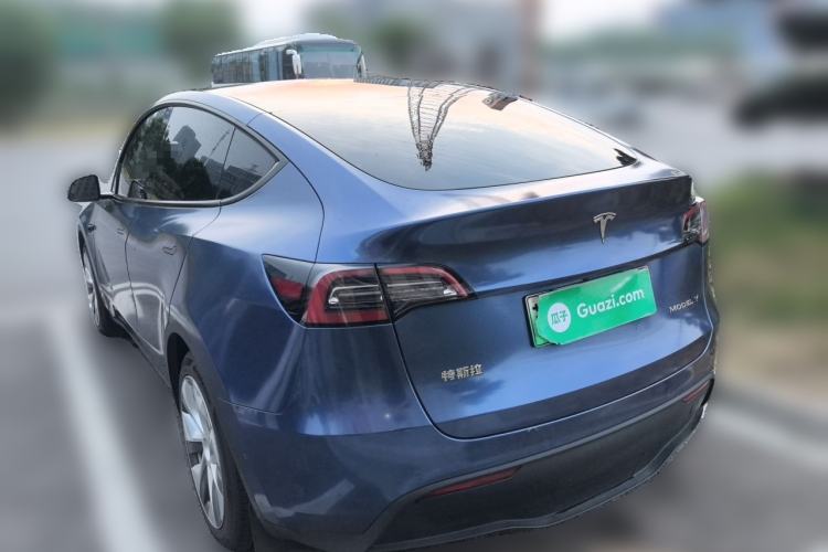 Used Tesla Model Y 2022 Rear-Wheel-Drive Version Rear Left 45 Deg