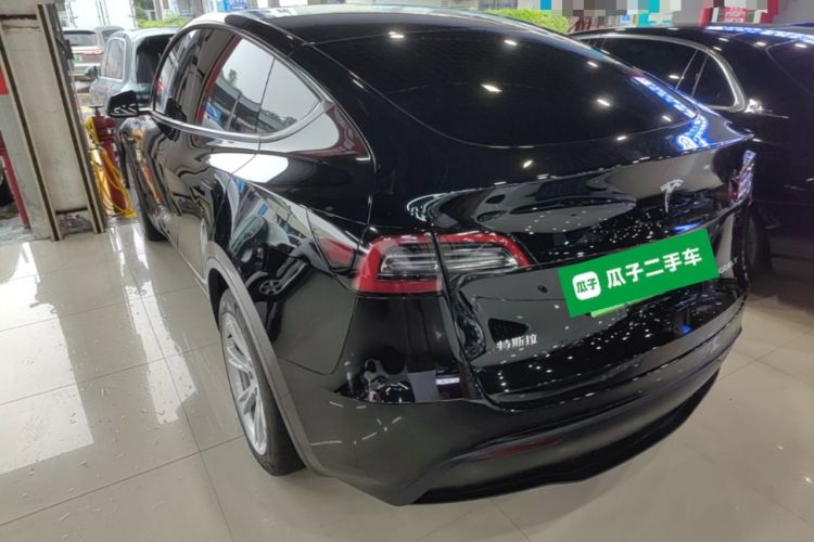 Used Tesla Model Y 2022 Revised Version Rear-Wheel Drive Rear Left 45 Deg