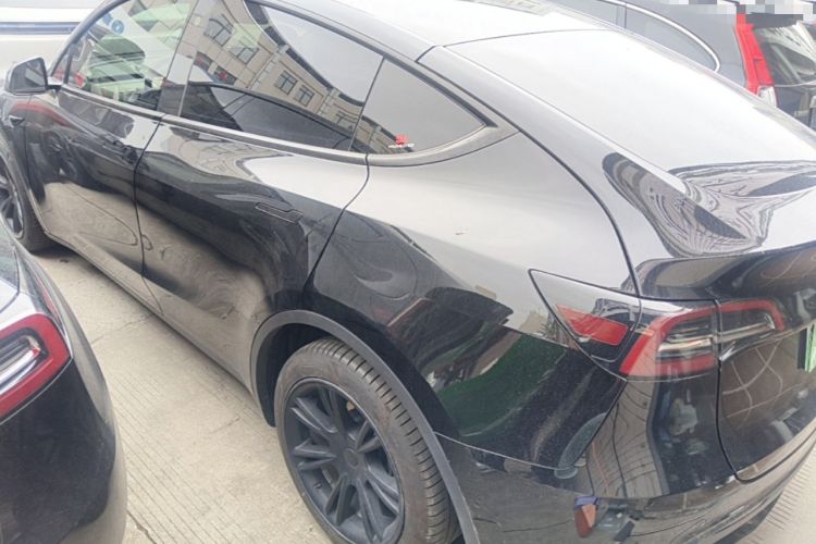 Used Tesla Model Y 2022 Revised Version Rear-Wheel Drive Rear Left 45 Deg