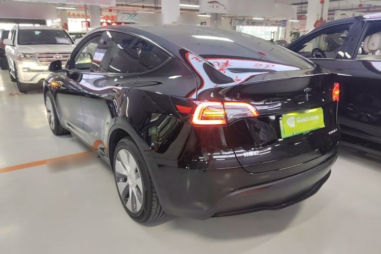 Used Tesla Model Y 2022 Revised Version Long-Range All-Wheel Drive Rear Left 45 Deg