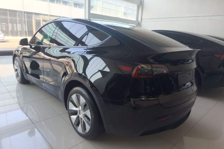 Used Tesla Model Y 2022 Long-Range All-Wheel-Drive Version Rear Left 45 Deg