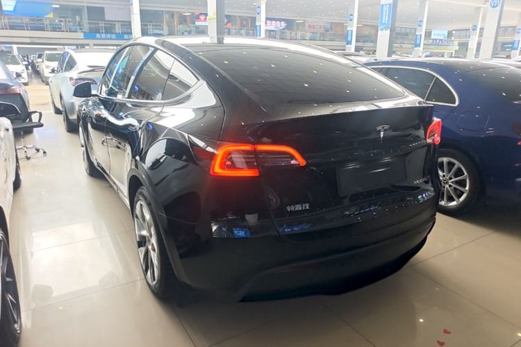 Used Tesla Model Y 2022 Revised Version Rear-Wheel Drive Rear Left 45 Deg