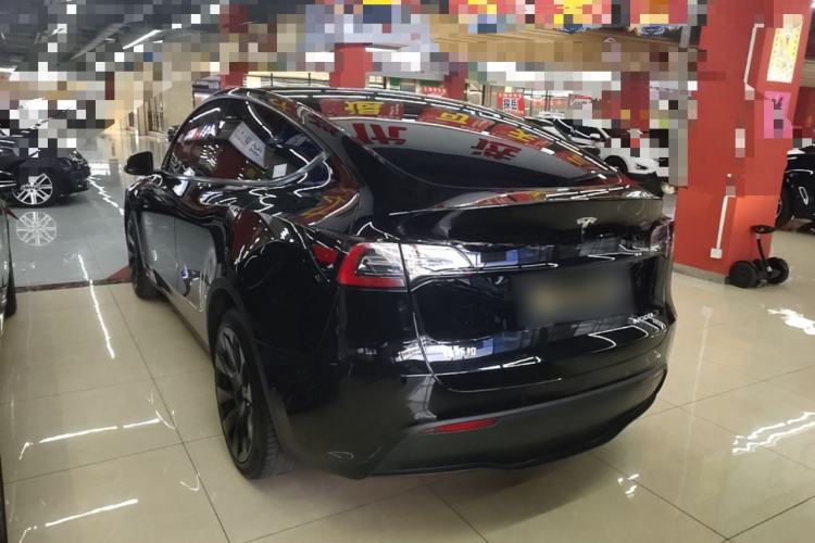 Used Tesla Model Y 2022 Revised Version Long-Range All-Wheel Drive Rear Left 45 Deg