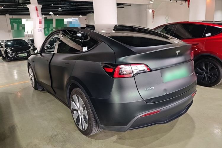 Used Tesla Model Y 2022 Rear-Wheel-Drive Version Rear Left 45 Deg