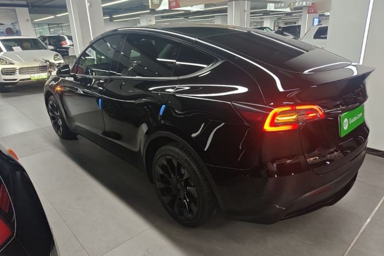Used Tesla Model Y 2022 Revised Version Rear-Wheel Drive Rear Left 45 Deg