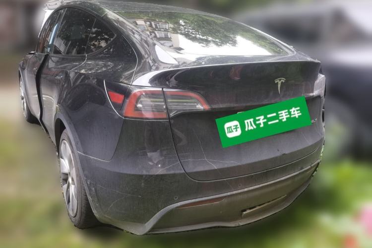 Used Tesla Model Y 2022 Revised Version Rear-Wheel Drive Rear Left 45 Deg