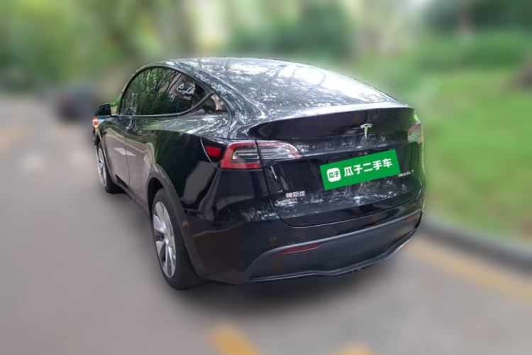 Used Tesla Model Y 2022 Revised Version Rear-Wheel Drive Rear Left 45 Deg