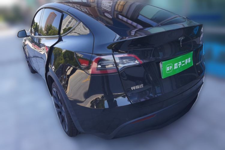 Used Tesla Model Y 2022 Revised Version Long-Range All-Wheel Drive Rear Left 45 Deg