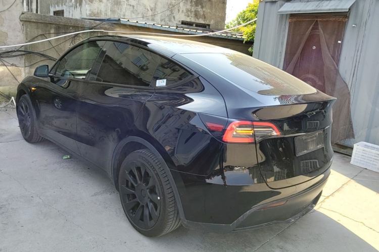 Used Tesla Model Y 2022 Revised Version Long-Range All-Wheel Drive Rear Left 45 Deg