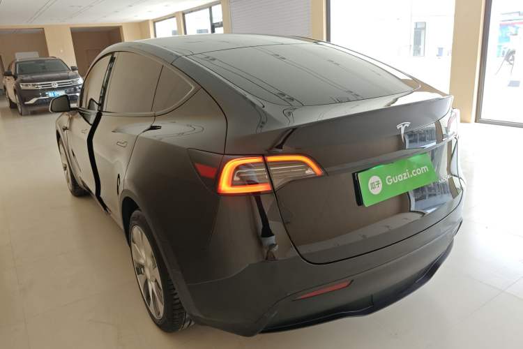 Used Tesla Model Y 2022 Revised Version Rear-Wheel Drive Rear Left 45 Deg