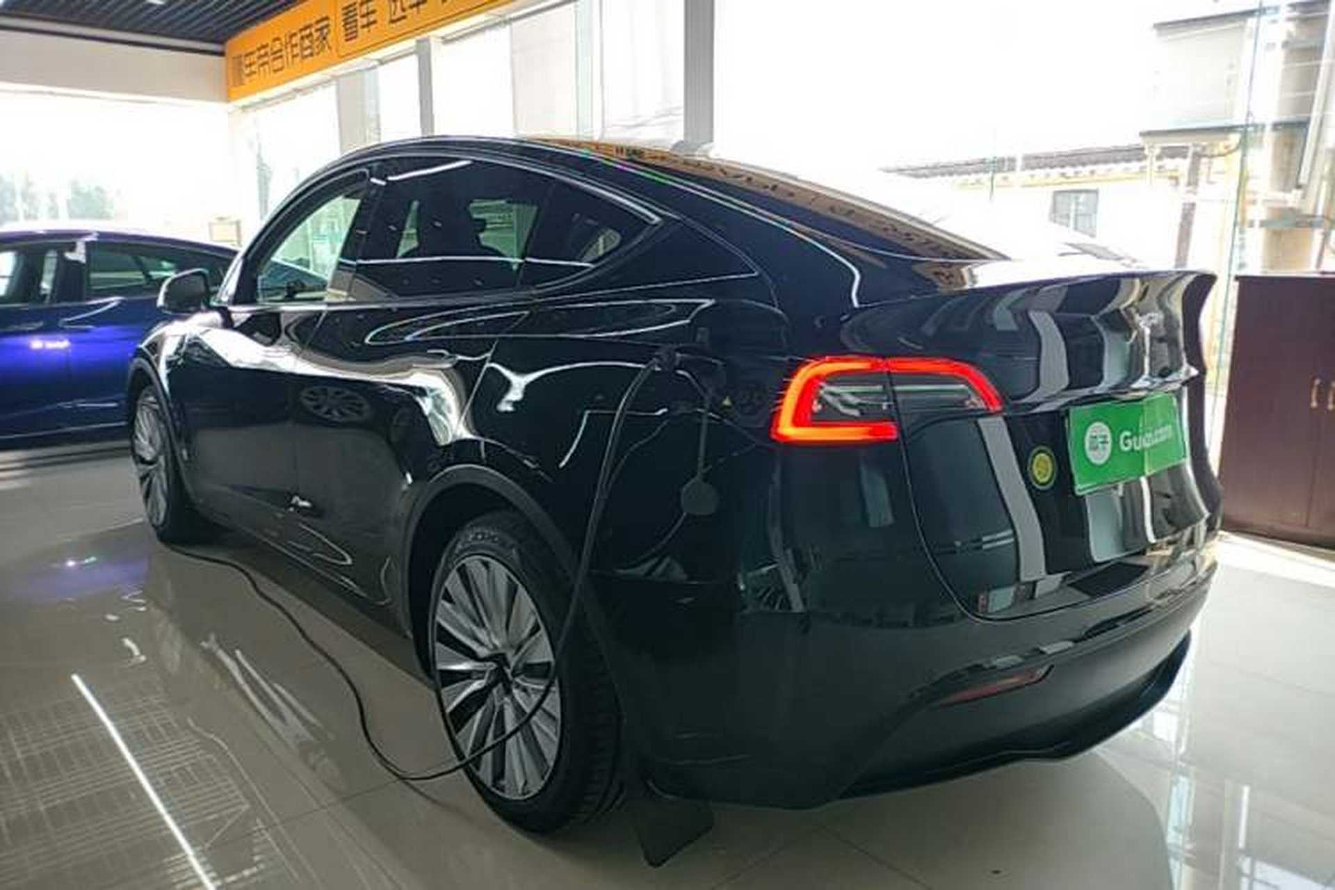 Used Tesla Model Y 2022 Revised Version Rear-Wheel Drive Rear Left 45 Deg