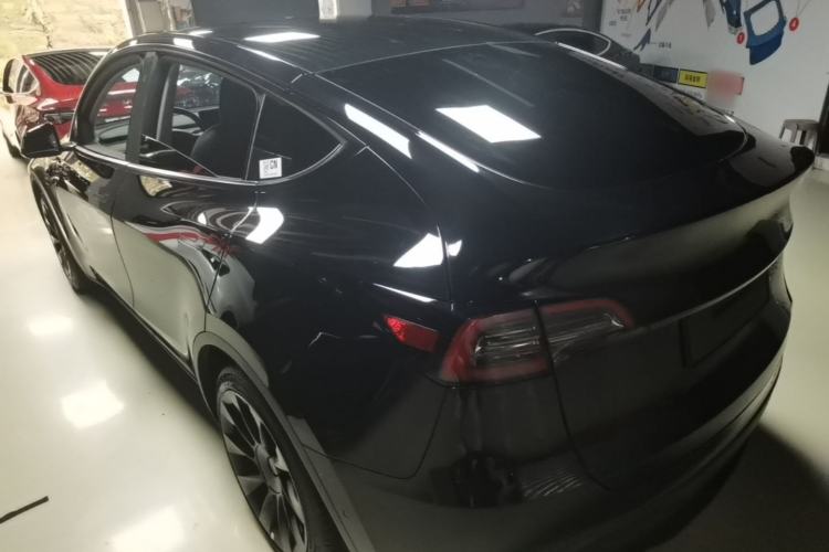 Used Tesla Model Y 2022 Rear-Wheel-Drive Version Rear Left 45 Deg