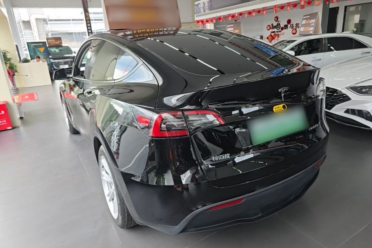 Used Tesla Model Y 2022 Revised Version Rear-Wheel Drive Rear Left 45 Deg