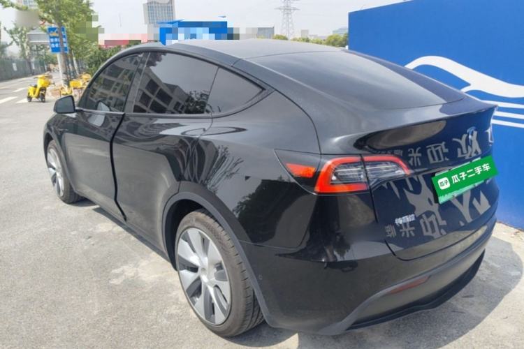 Used Tesla Model Y 2022 Revised Version Rear-Wheel Drive Rear Left 45 Deg