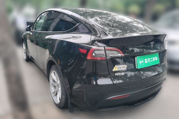 Used Tesla Model Y 2022 Revised Version Rear-Wheel Drive Rear Left 45 Deg