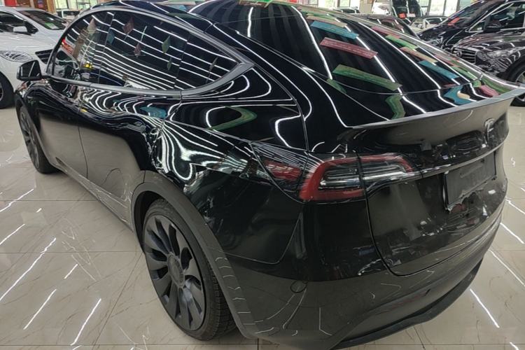 Used Tesla Model Y 2022 Performance High-Performance All-Wheel-Drive Version Rear Left 45 Deg
