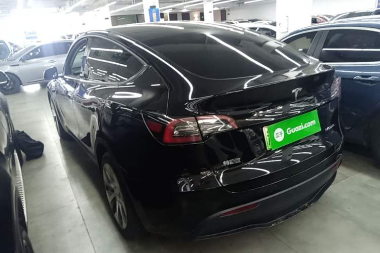 Used Tesla Model Y 2022 Revised Version Rear-Wheel Drive Rear Left 45 Deg
