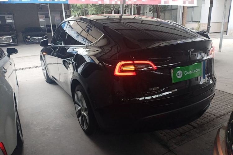 Used Tesla Model Y 2022 Rear-Wheel-Drive Version Rear Left 45 Deg